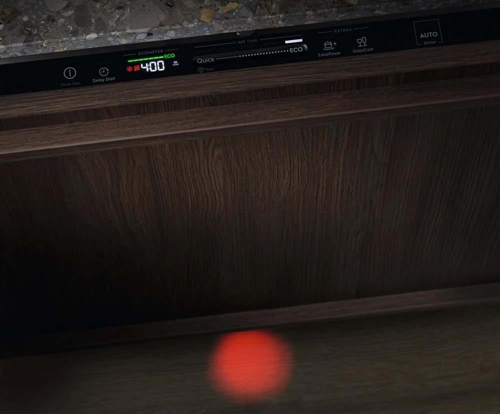 Įmontuojama Electrolux KEGB9405L 60 cm indaplovė, 15 vietų komplektų