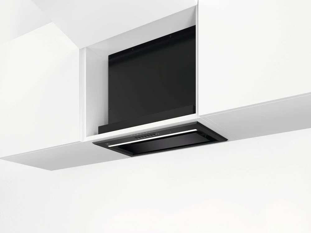 Juodos spalvos 54 cm pločio įmontuojamas gartraukis Electrolux LFG825K