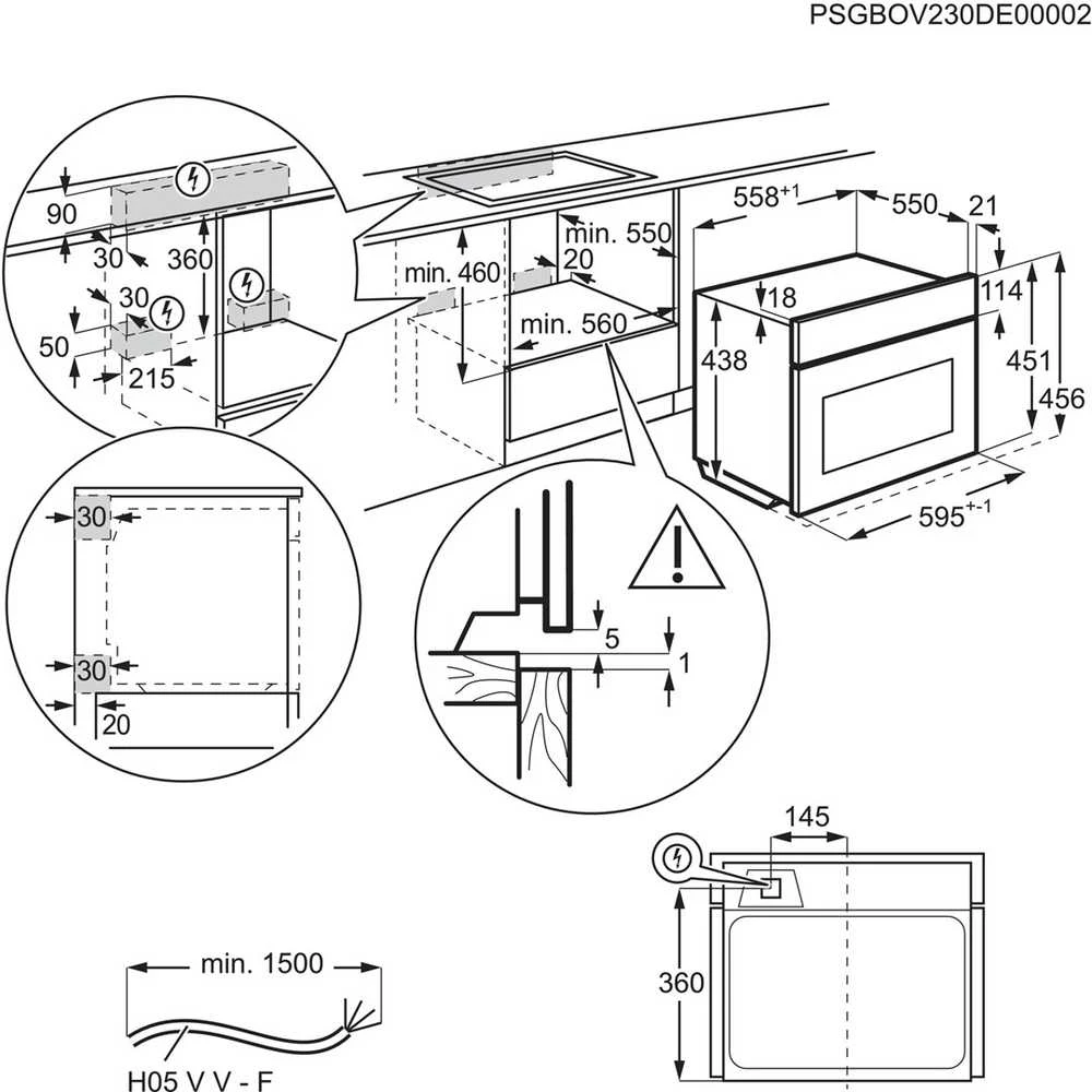 Orkaitė Electrolux LVL8E09Z