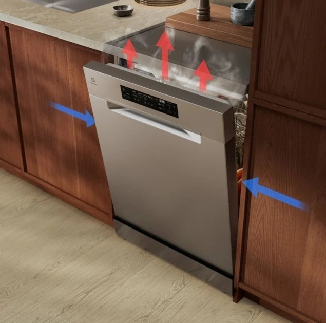 Electrolux Serie 500 E52SE100SX laisvai stovinti indaplovė, 13 vietų, nerūdijantis plienas