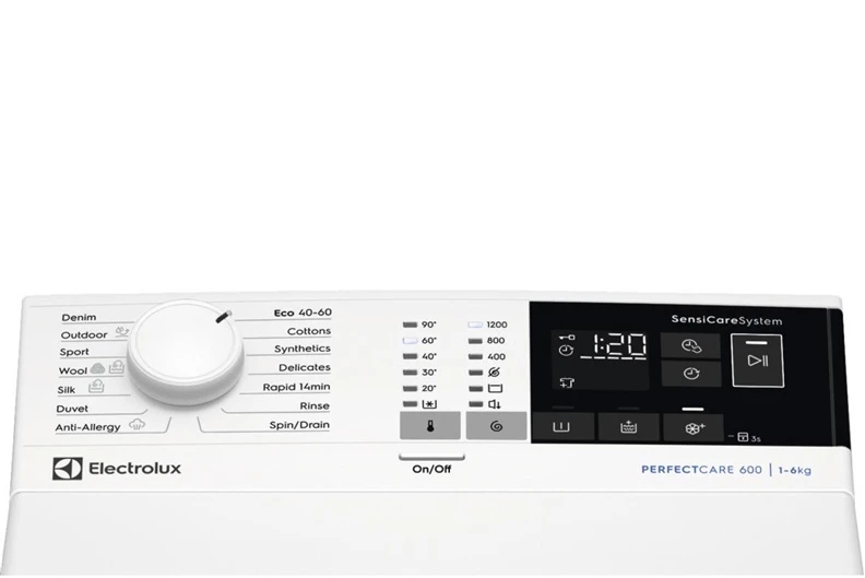 Iš viršaus pakraunama skalbimo mašina Electrolux EW6T4262E