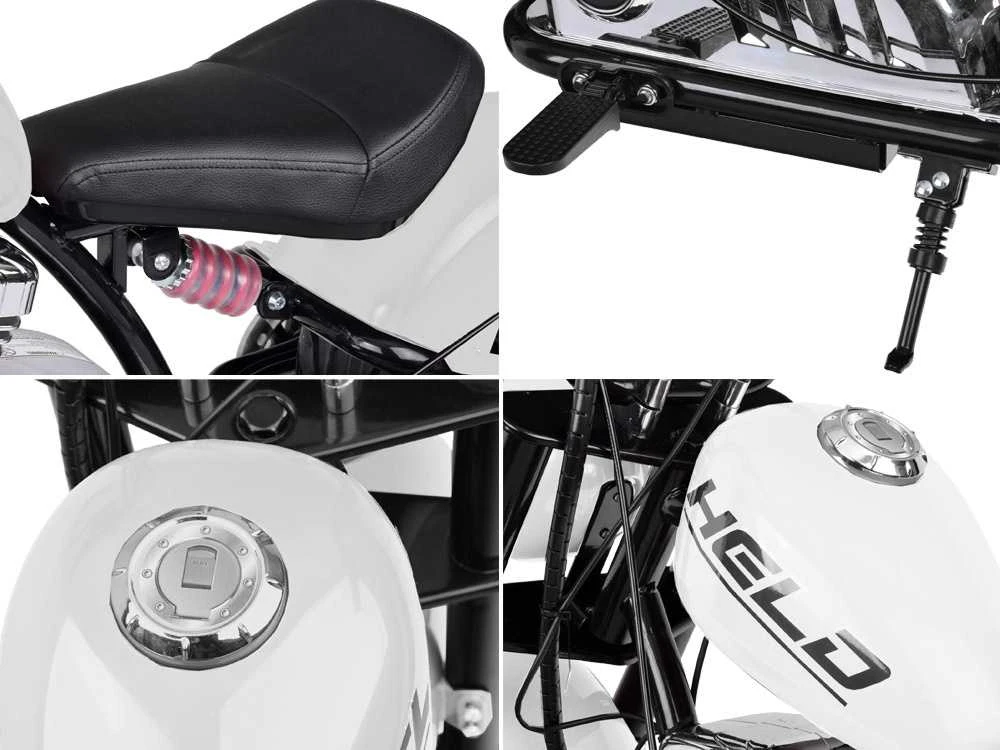 Jokomisiada Akumuliatorinis motociklas vaikams Chopper PA0318 | spalva: balta