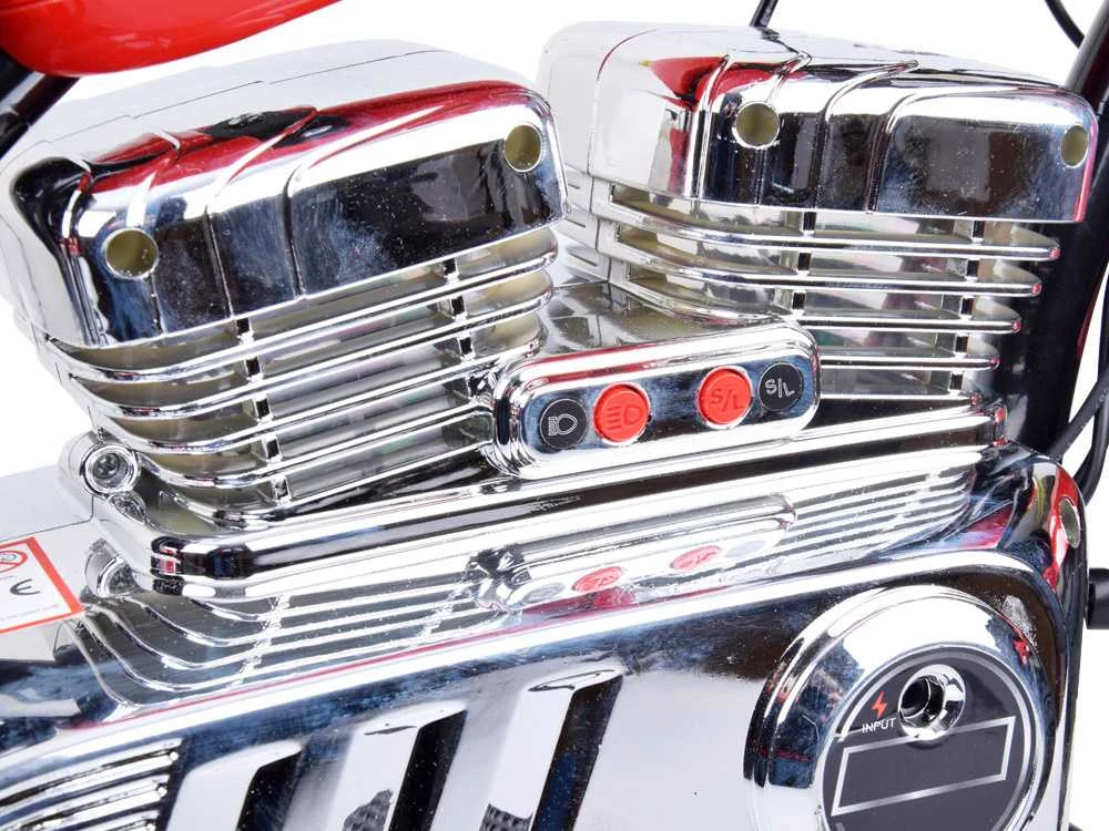 Jokomisiada Elektrinis smulkintuvas su baterija vaikams iki 80 kg svorio rankena PA0318
