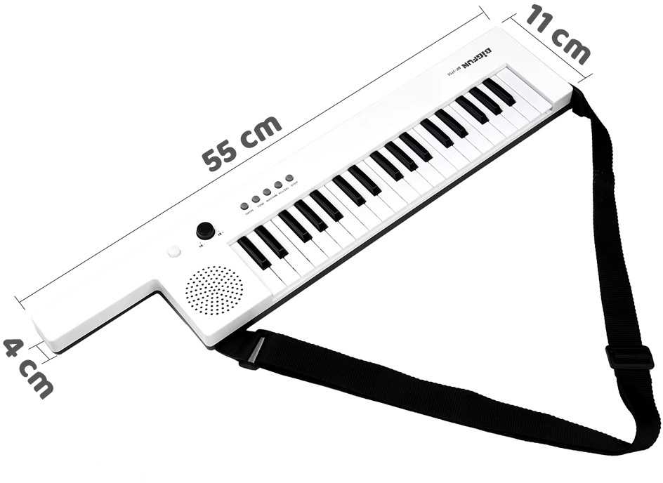 Jokomisiada Elektroniniai vargonai su rankena, muzikinis žaislas vaikams IN0172