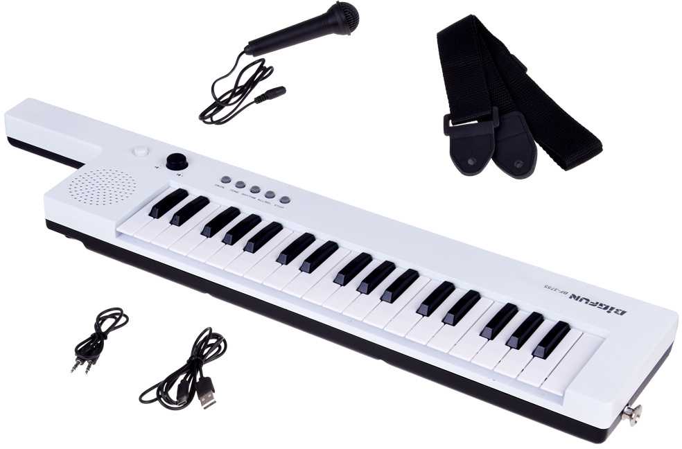 Jokomisiada Elektroniniai vargonai su rankena, muzikinis žaislas vaikams IN0172