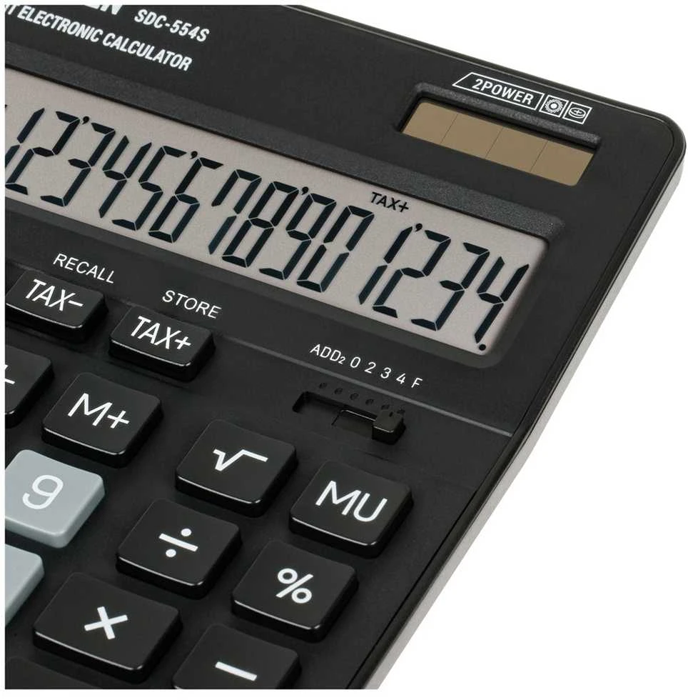 Inne ELEVEN desktop skaičiuotuvas SDC-554S juodas