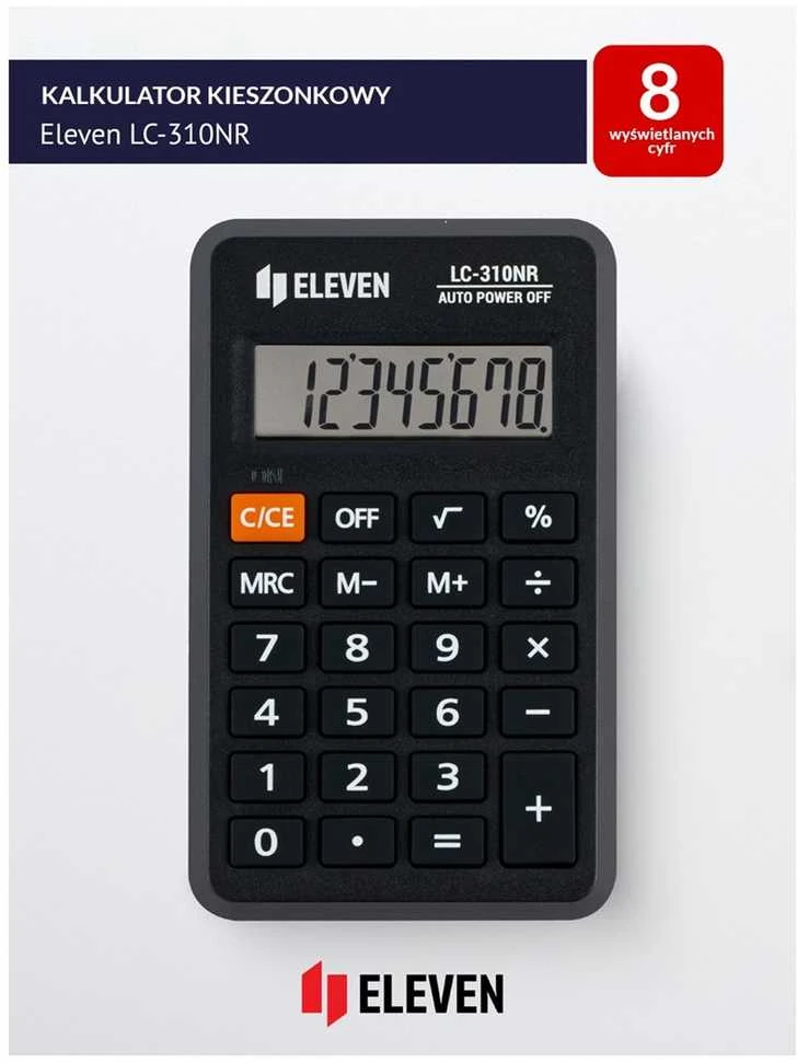 Eleven SLD-100NR pocket skaičiuotuvas