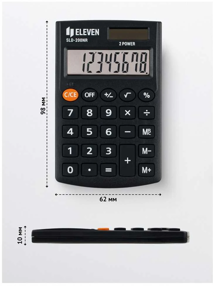 Eleven SLD-200NR pocket skaičiuotuvas