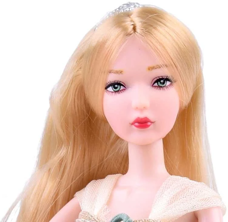 Jokomisiada Emily Doll su kokteiline suknele + rankinė