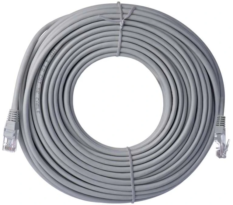 Kabelis EMOS RJ-45 M, RJ-45 M, 25m, pilkas S9130