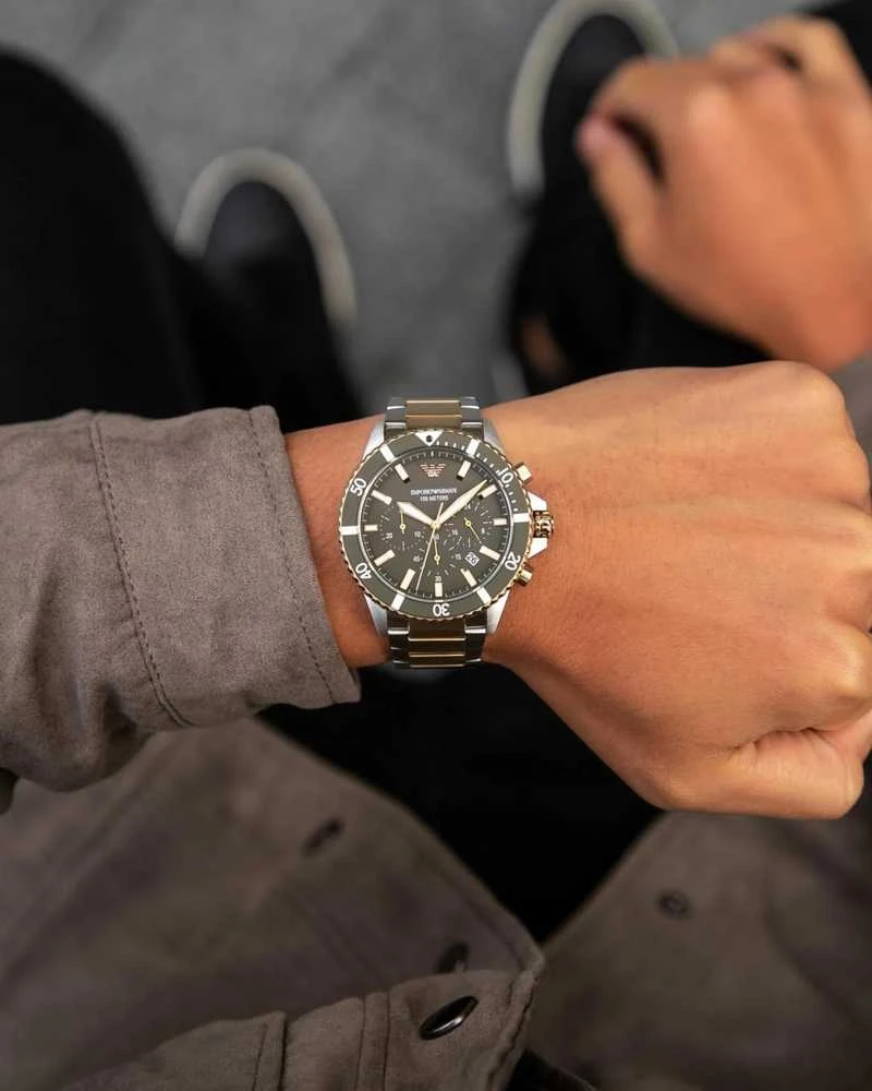 Laikrodis EMPORIO ARMANI AR11361 DIVER MEN'S WATCH (zi035c)