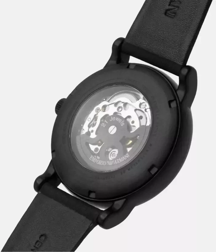 Laikrodis EMPORIO ARMANI LUIGI AUTOMATIC MALE WATCH AR60032 + BOX (zi062a)