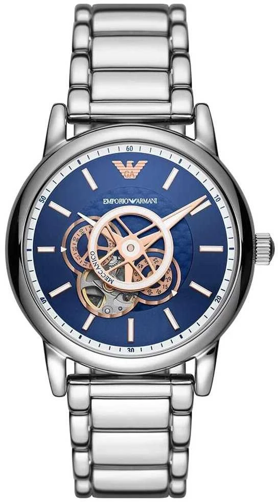 EMPORIO ARMANI LUIGI Open Heart AUTOMATIC vyriškas laikrodis AR60036