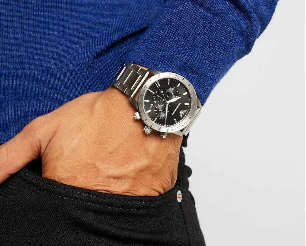 Laikrodis vyrams EMPORIO ARMANI AR11241 - MARIO (zi017c)