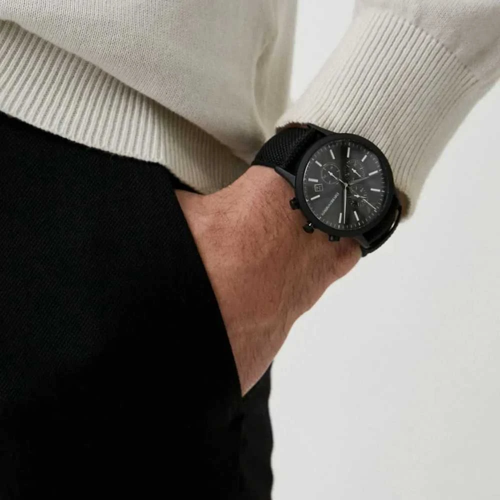 Vyriškas laikrodis Emporio Armani AR11457 RENATO CHRONO(zi052a)