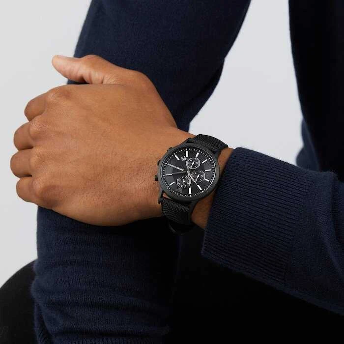 Vyriškas laikrodis Emporio Armani AR11457 RENATO CHRONO(zi052a)