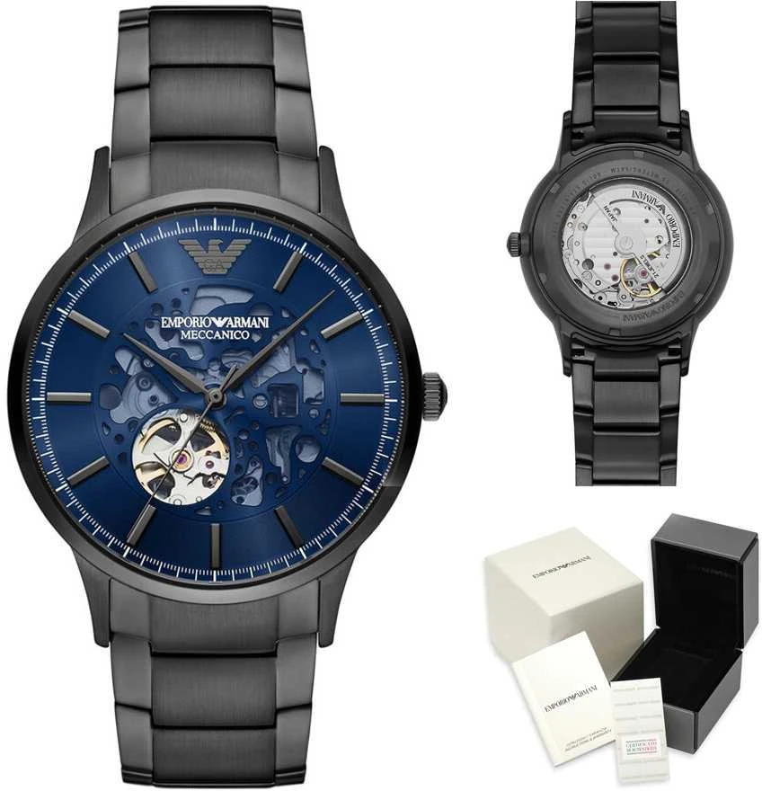 EMPORIO ARMANI RENATO AUTOMATIC vyriškas laikrodis AR60056 (zi058b)