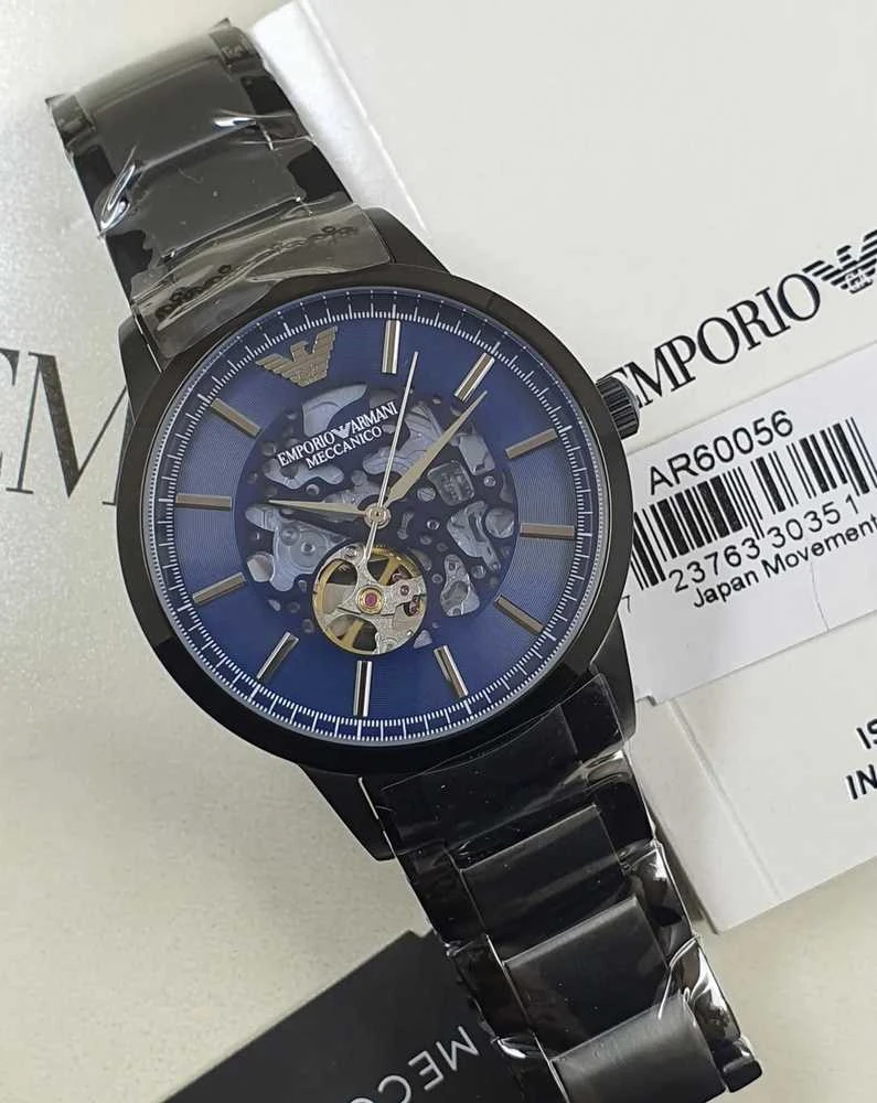 EMPORIO ARMANI RENATO AUTOMATIC vyriškas laikrodis AR60056 (zi058b)