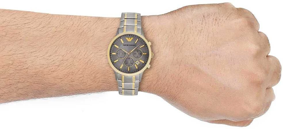 EMPORIO ARMANI VYRIŠKAS LAIKRODIS AR11076 - RENATO (zi068b)