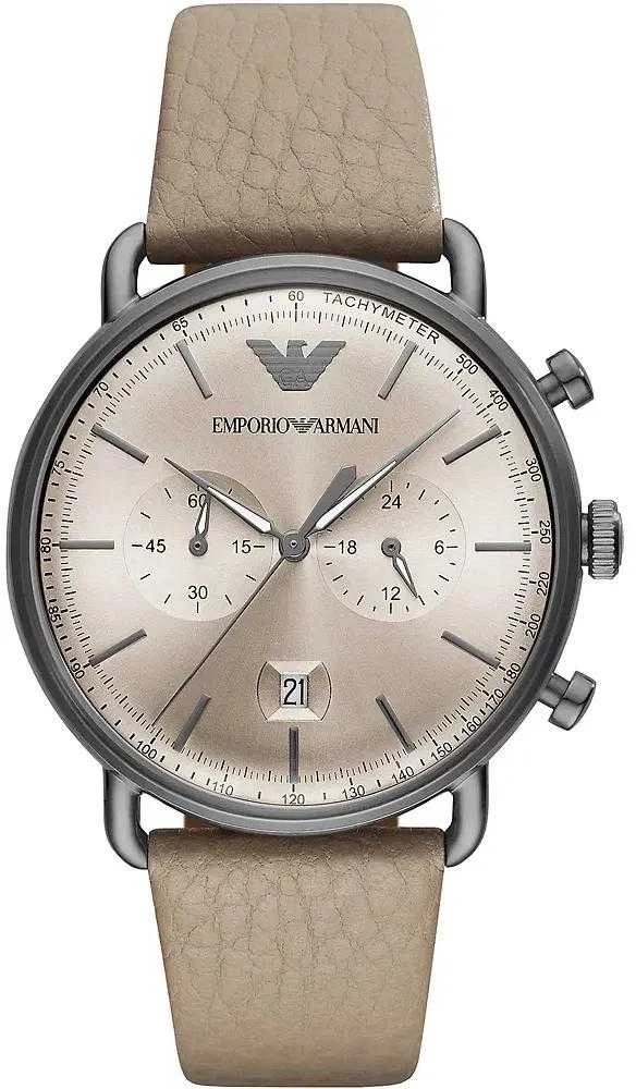 EMPORIO ARMANI AR11107 - Chronografinis vyriškas laikrodis (zi063a)