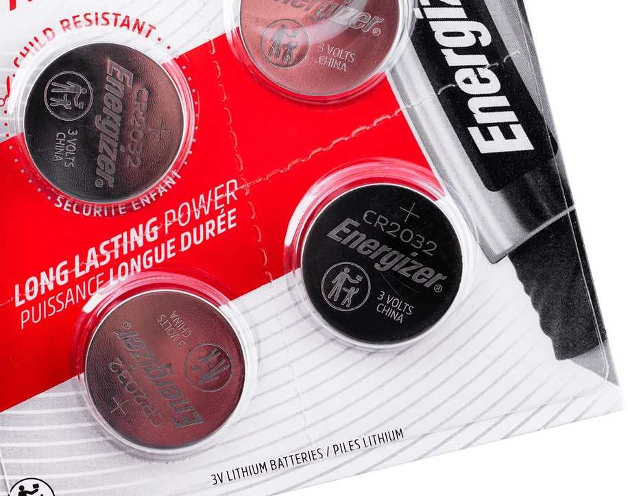 ENERGIZER BATTERY SPECIALIZED CR2032, 4 pieces, 3V, ECO