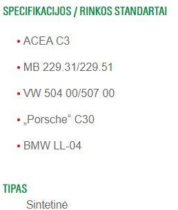 VARIKLIŲ ALYVA „CASTROL EDGE LONG LIFE 5W-30 1L