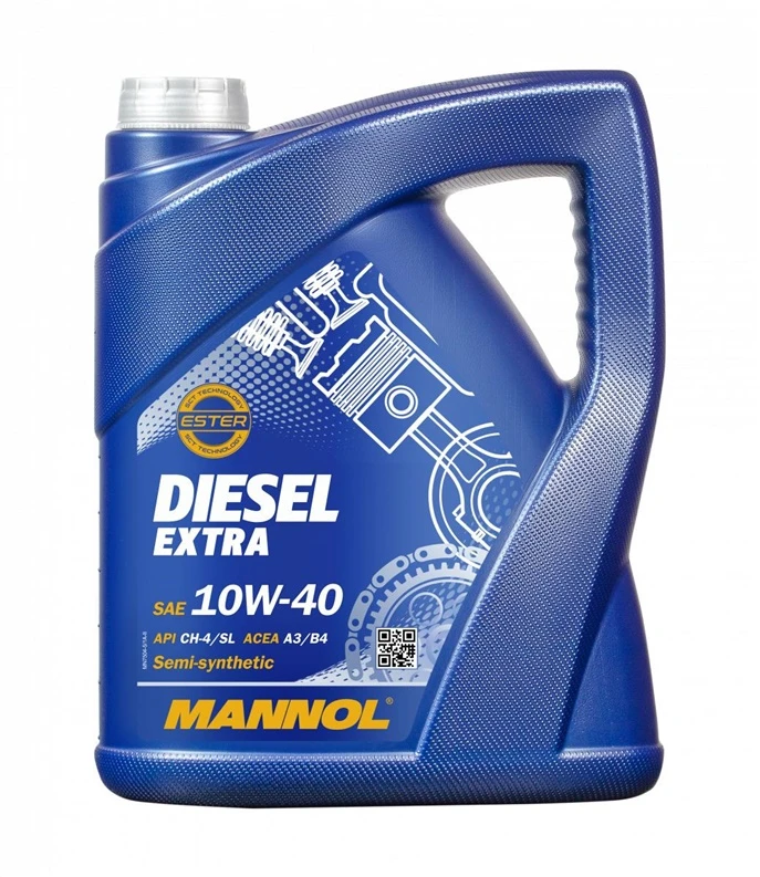 Mannol Alyva Diesel Extra 10W/40 varikliams 5 L