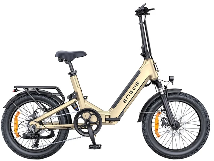 Sulankstomas elektrinis dviratis ENGWE, L20 3.0 Boost Gold, 250W