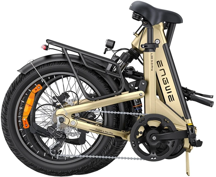 Sulankstomas elektrinis dviratis ENGWE, L20 3.0 PRO Gold, 250W