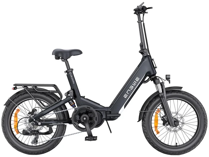 Sulankstomas elektrinis dviratis ENGWE, L20 3.0 PRO Juodas, 250W