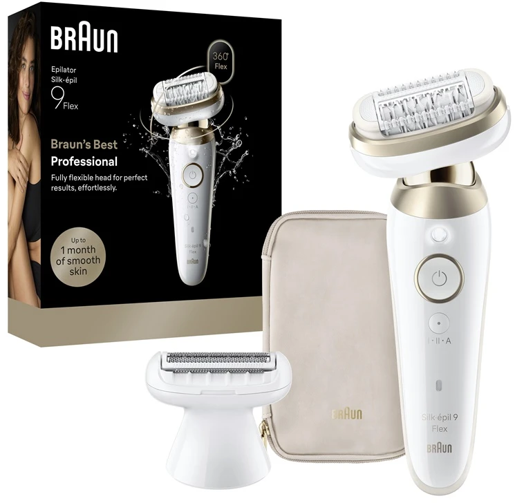SES9-030 3D Braun Silk•épil 9 Flex epiliatorius