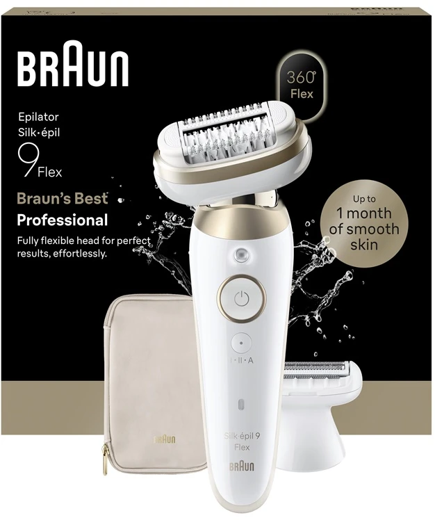 SES9-030 3D Braun Silk•épil 9 Flex epiliatorius