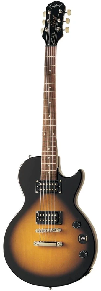 Elektrinė Gitara - Epiphone Les Paul Special II 22 Skirsnių Humbakeriai Vintage Sunburst
