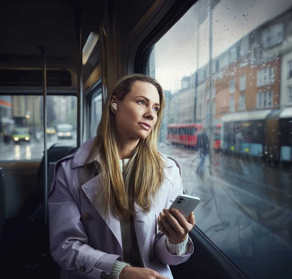 Ausinės EPOS ADAPT E1 NORDIC Baltas