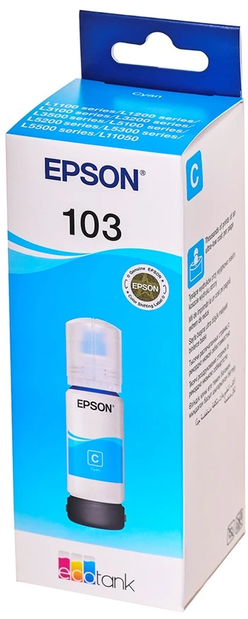 Epson 103 ECOTANK | Rašalo butelis | Žydra spalva