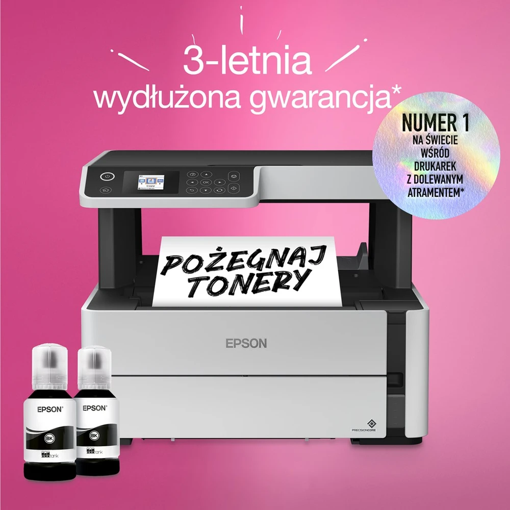 Daugiafunkcinis spausdintuvas Epson M2170 „EcoTank“ Wi-Fi“, LCD ekranas
