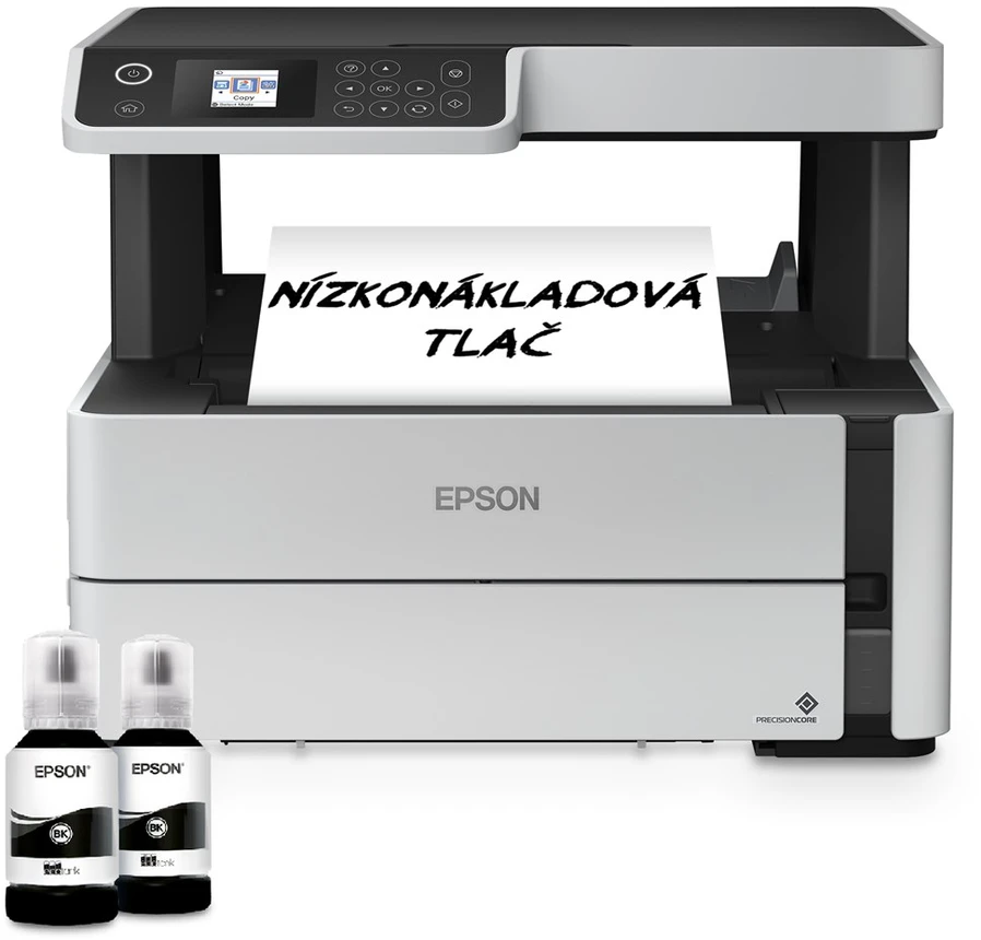 Daugiafunkcinis spausdintuvas Epson M2170 „EcoTank“ Wi-Fi“, LCD ekranas