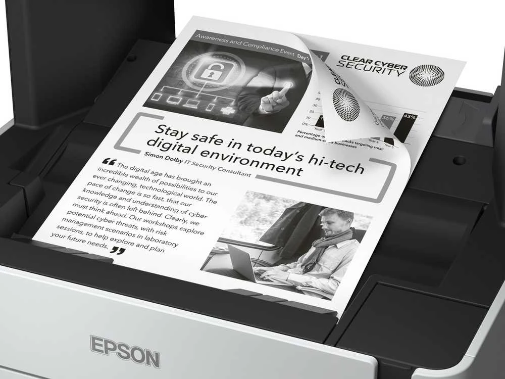 Daugiafunkcinis spausdintuvas Epson M2170 „EcoTank“ Wi-Fi“, LCD ekranas