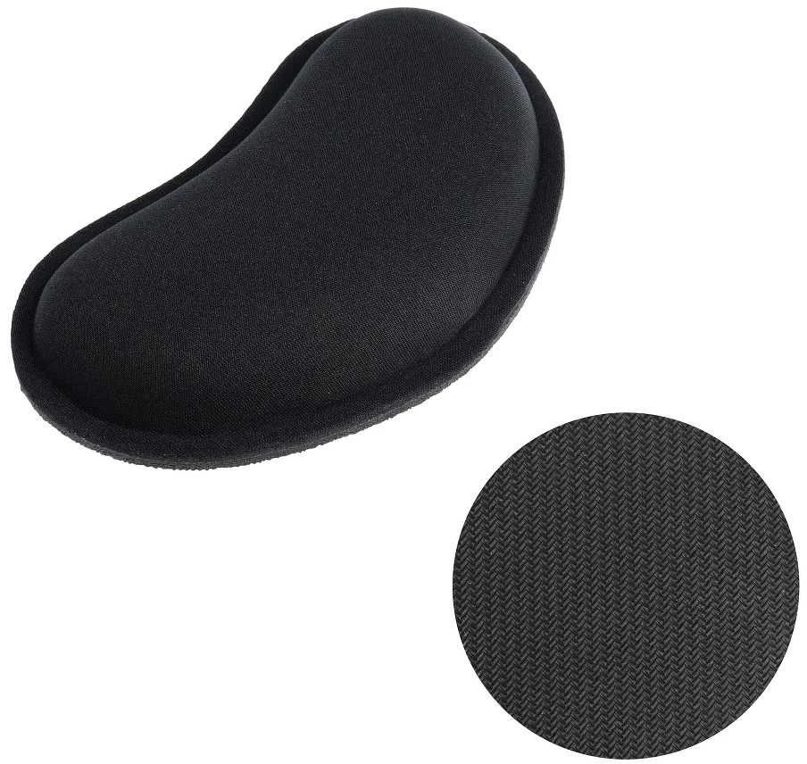 Kilimėlis Oem Ergonomic riešo atrama 130 x 78 x 25 mm juodas