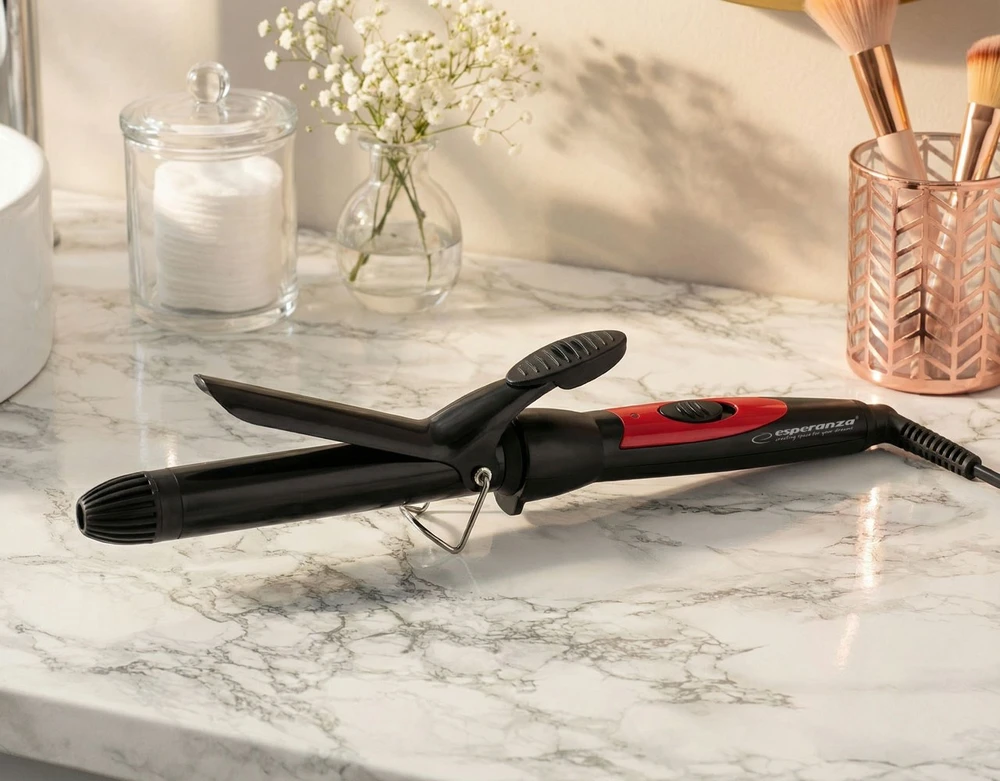Curling iron Esperanza Diana EBL005 (25W, juodos spalvos)