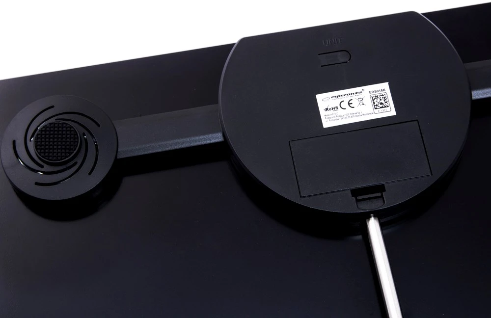 Virtuvinės svarstyklės Svarstyklės su „Bluetooth“ funkcija Esperanza EBS016K (juodos spalvos)