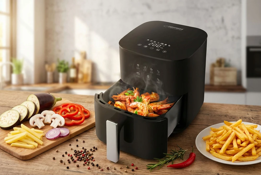 Esperanza EKA002 Riebalų neturinti gruzdintuvė 3,5 l 1350 W Judaas