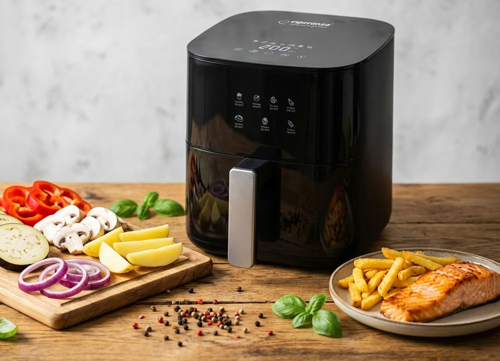 Esperanza EKA002 Riebalų neturinti gruzdintuvė 3,5 l 1350 W Judaas