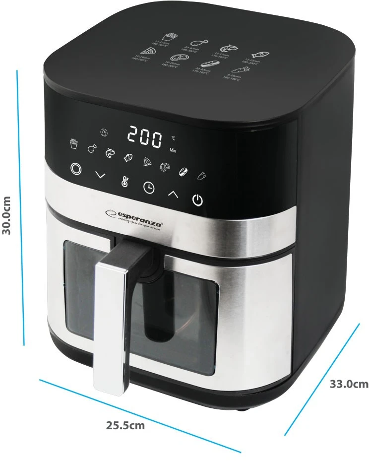 Esperanza EKA003 neriebi gruzdintuvė, 5 l, 1400 W, nerūdijančio plieno