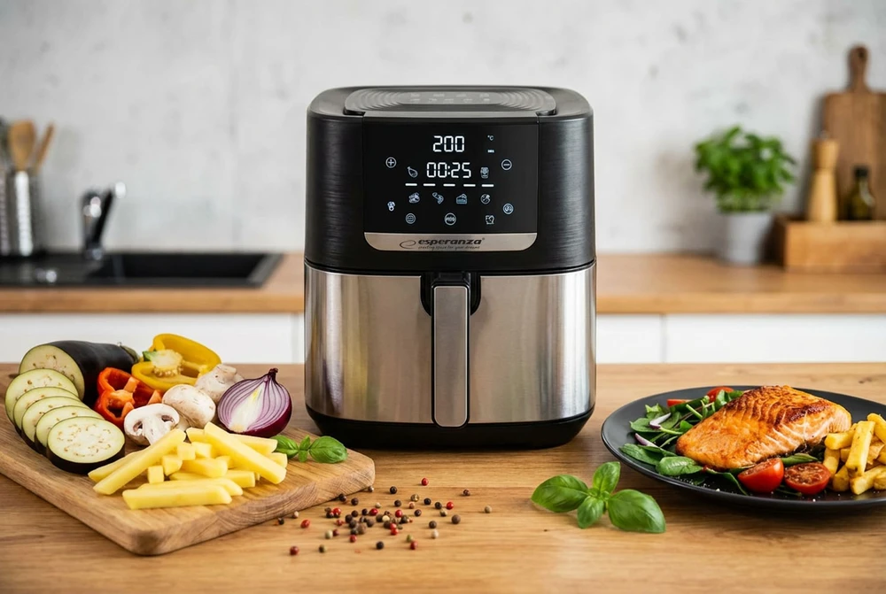 Esperanza EKA004 Neriebi gruzdintuvė 8L, 1700W Inox