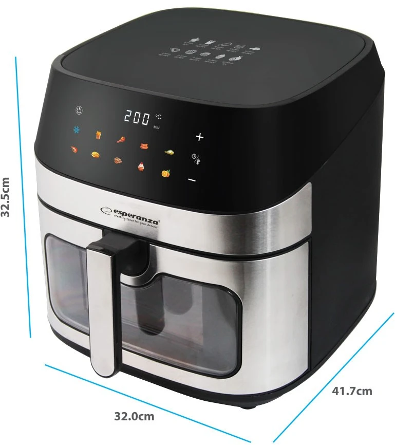 Esperanza EKA005 Neriebi gruzdintuvė 8L, 1600W Inox