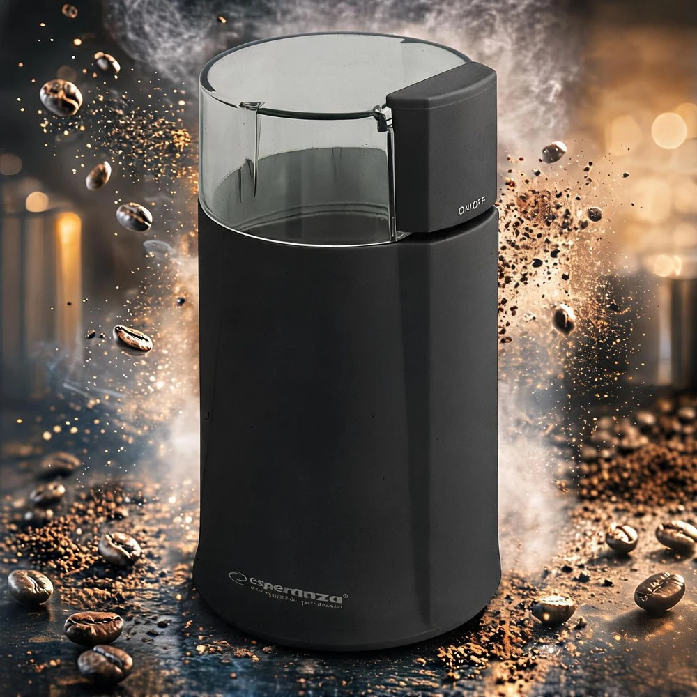 Kavamalė Grinder for coffee Esperanza Espresso EKC001K (160W, impact, juodos spalvos)