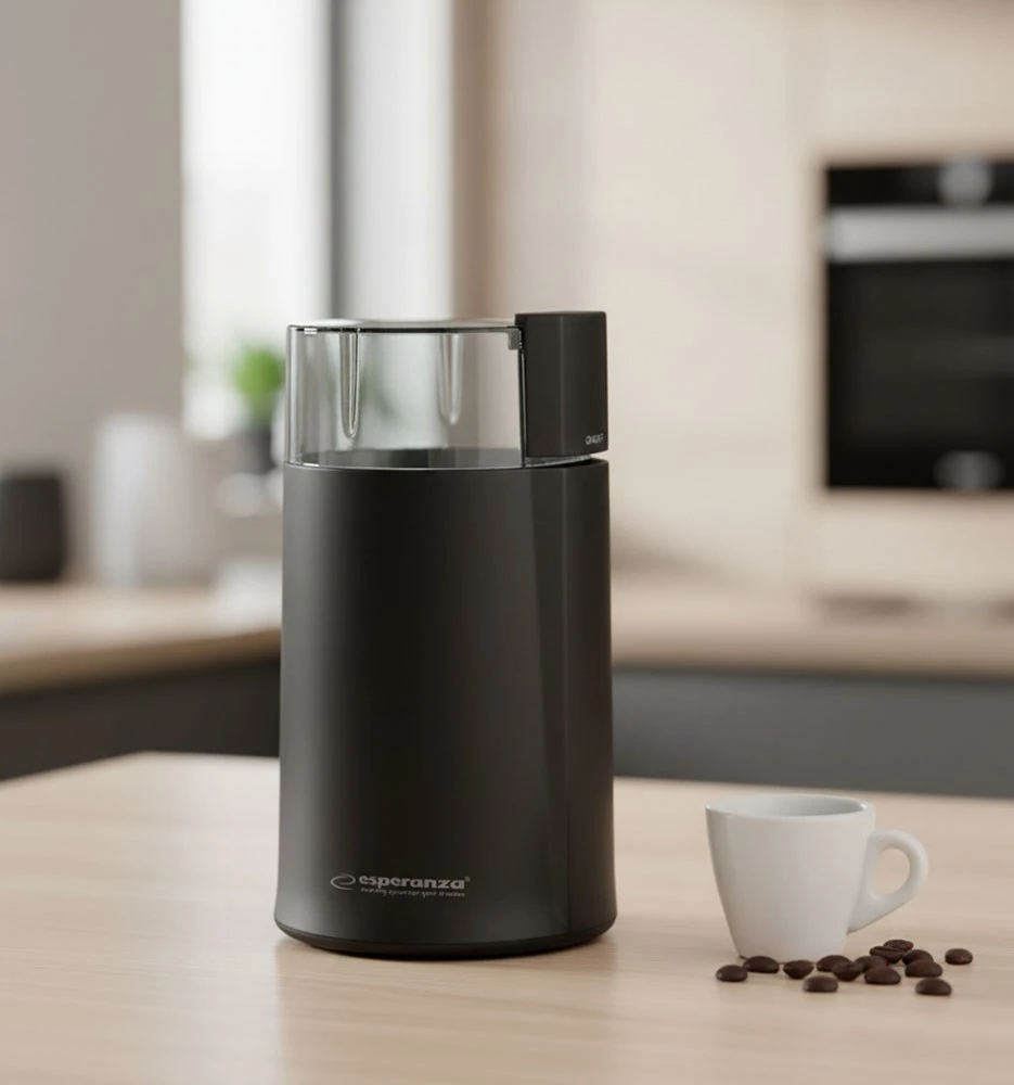 Kavamalė Grinder for coffee Esperanza Espresso EKC001K (160W, impact, juodos spalvos)