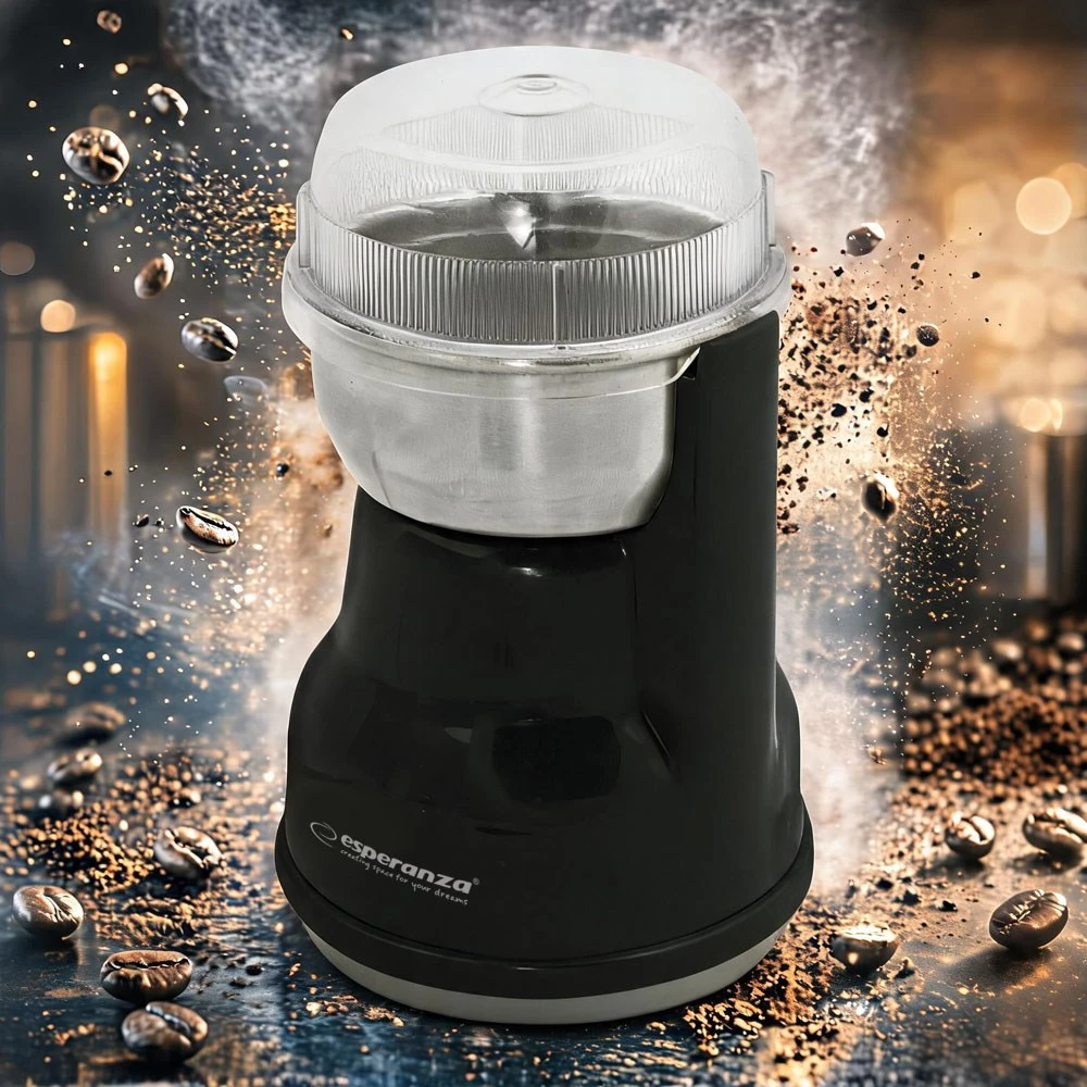 Kavamalė Grinder for coffee Esperanza Lungo EKC002K (160W, impact, juodos spalvos)