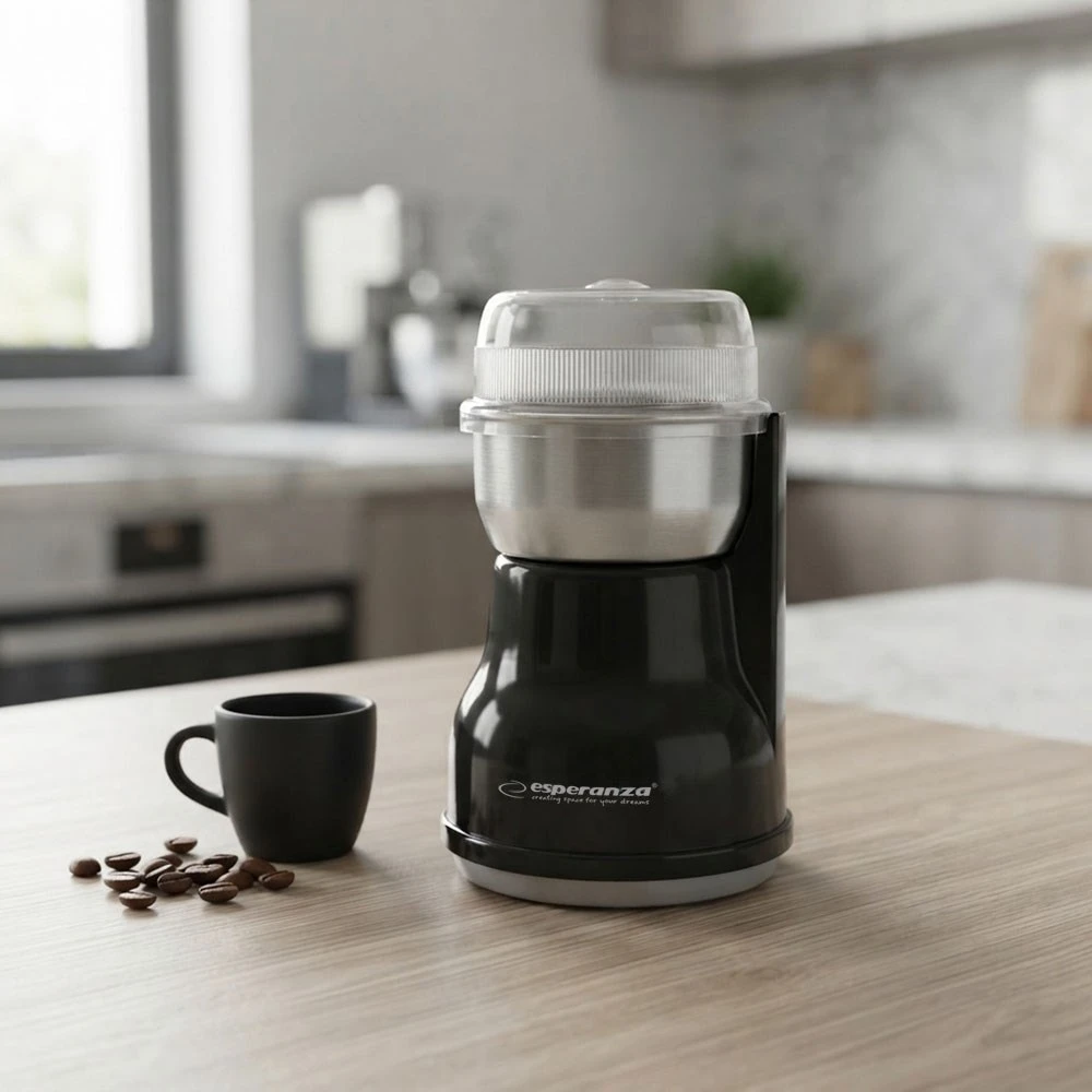 Kavamalė Grinder for coffee Esperanza Lungo EKC002K (160W, impact, juodos spalvos)
